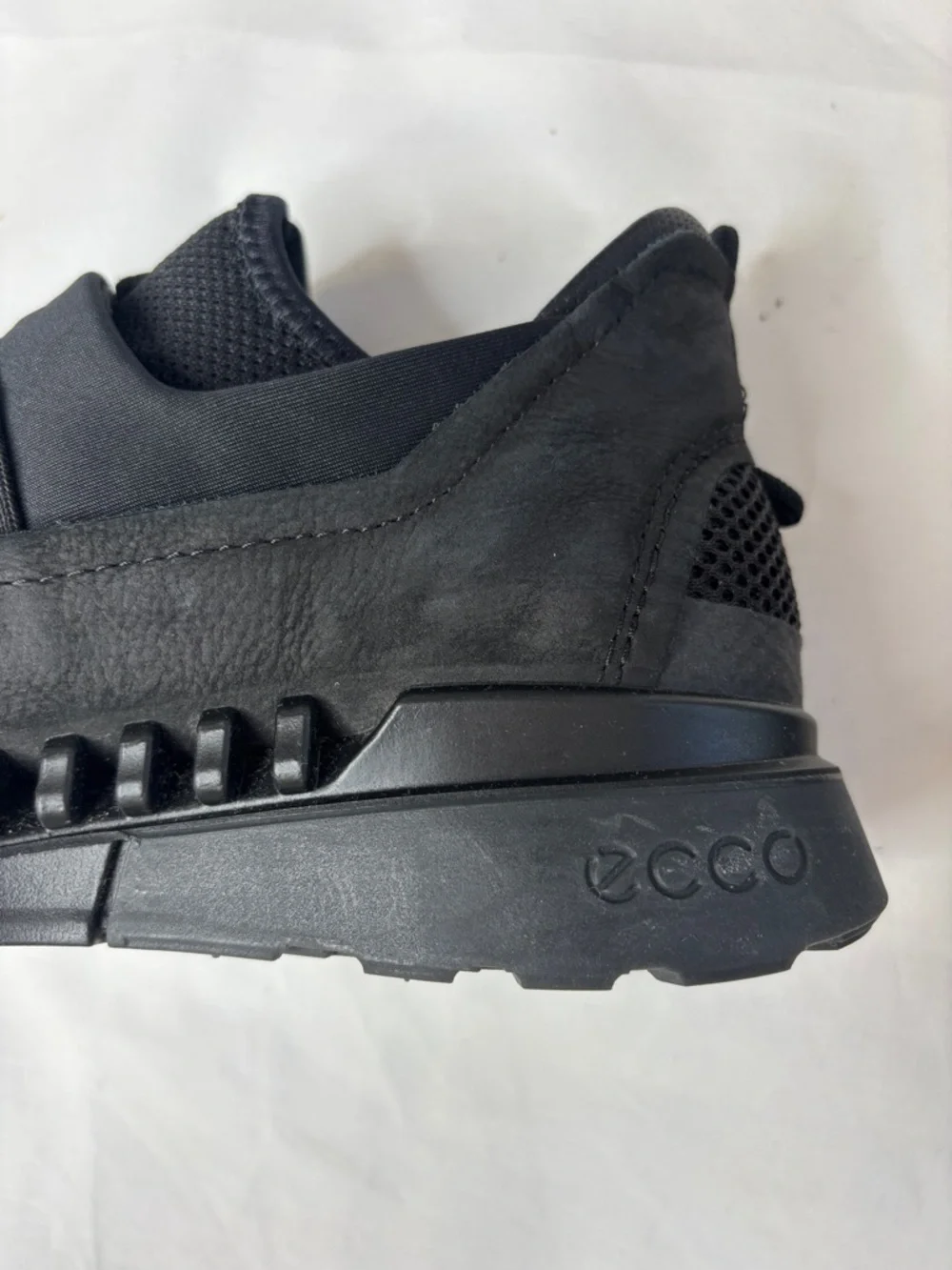 👇  🖤 ECCO Zipflex Sneakers Women's EU 38 US 7.5–8 Black Slip On Comfort 🖤 - Picture 10 of 13